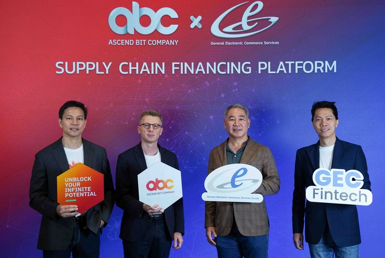 แอสเซนด์ บิท จับมือผนึกกำลังกับ GEC เปิดตัว Supply Chain Financing Platform